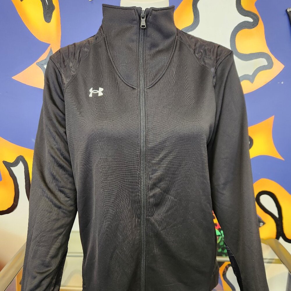 NWT Under Armour Women's Command Warmup Full Zip Sweatshirt - Large